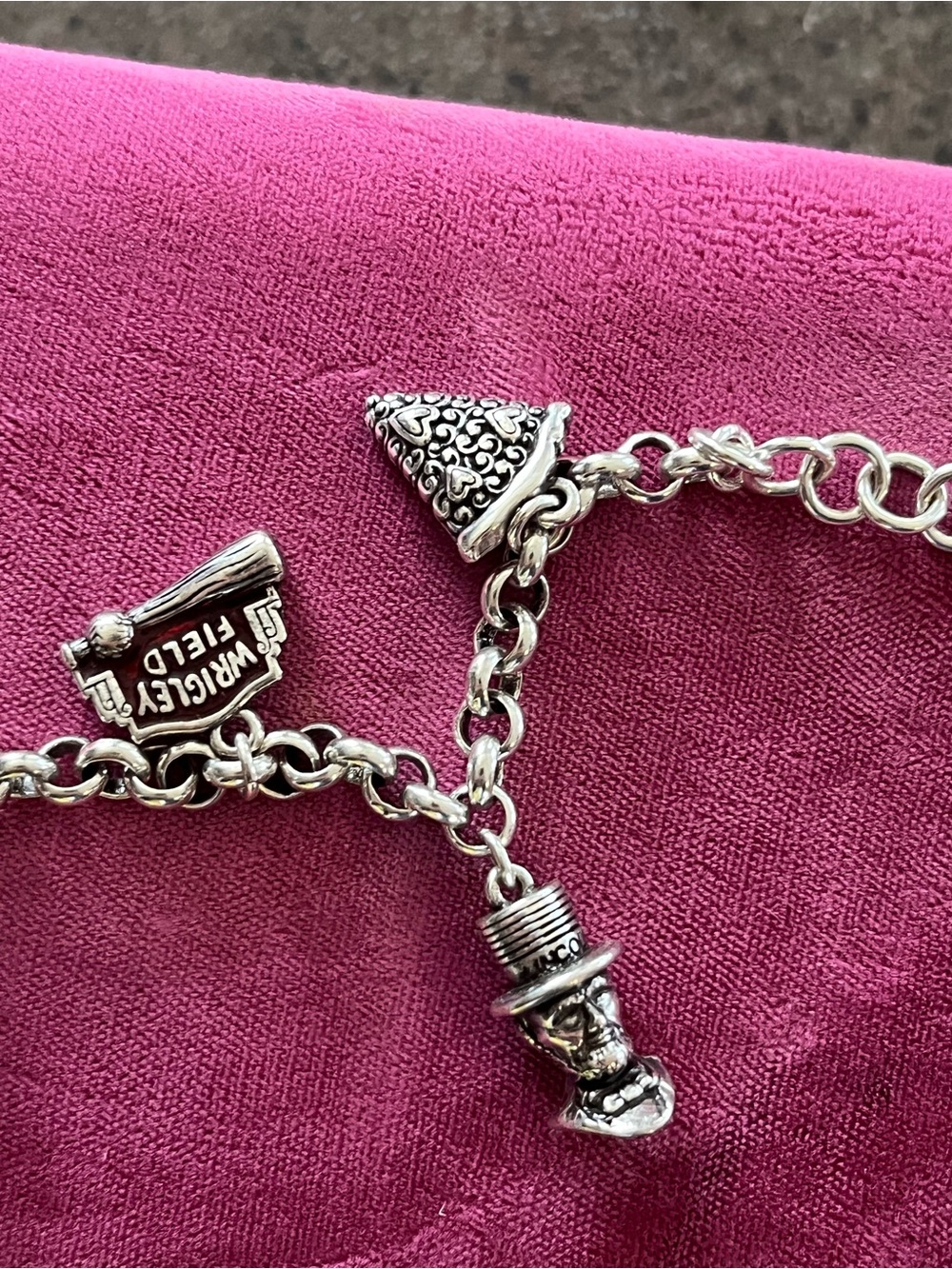 Brighton Illinois & Chicago State Charm Bracelet- 7” to 8” - Picture 7 of 10
